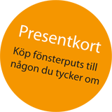 Presentkort - Köp fönsterputs till någon du tycker om